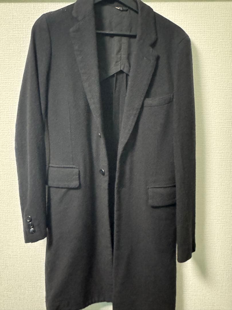 COMME des GARÇONS HOMMEPLUS 縮絨加工チェスターコート