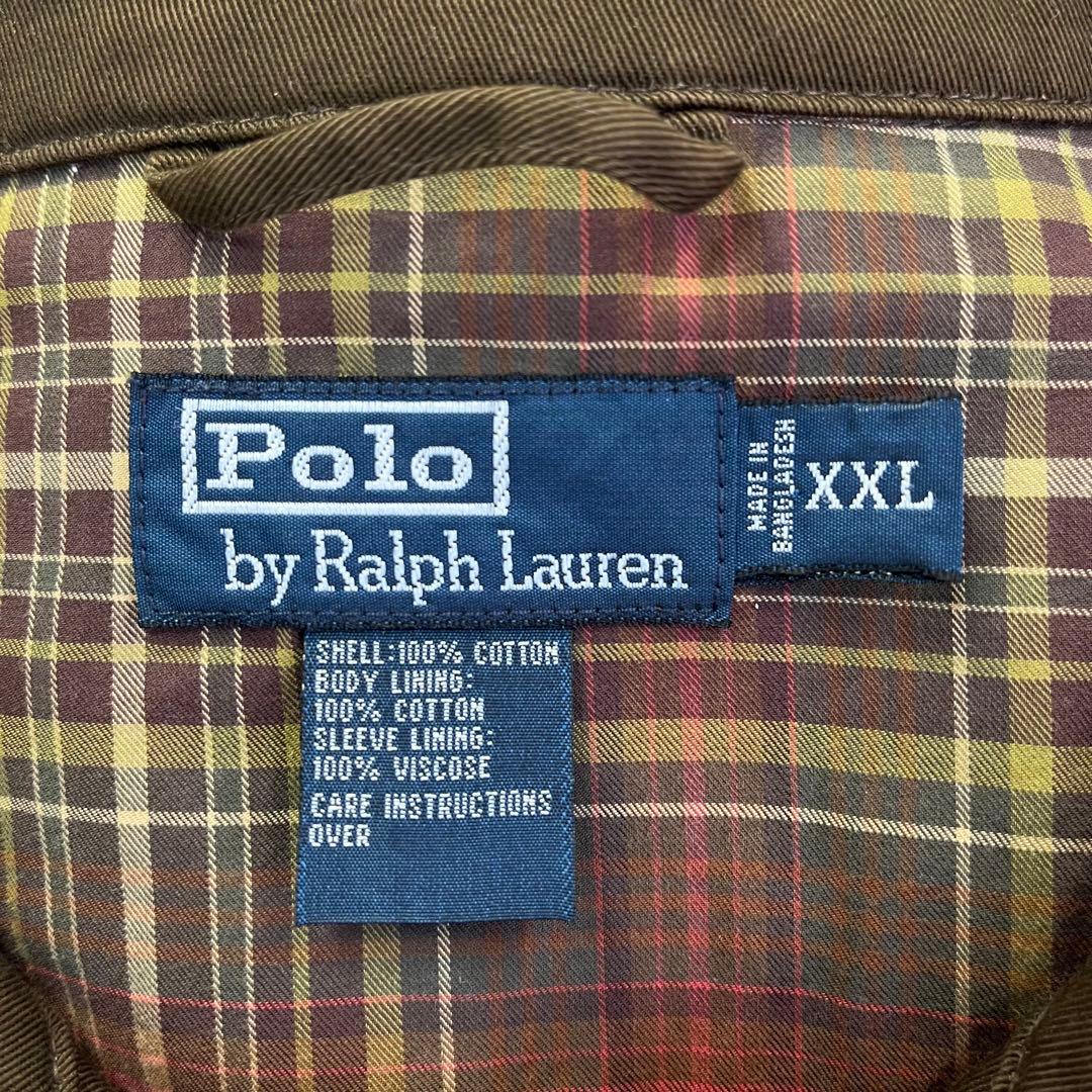 01M595◯ 90s RalphLauren 短丈 スウィングトップ ブルゾン