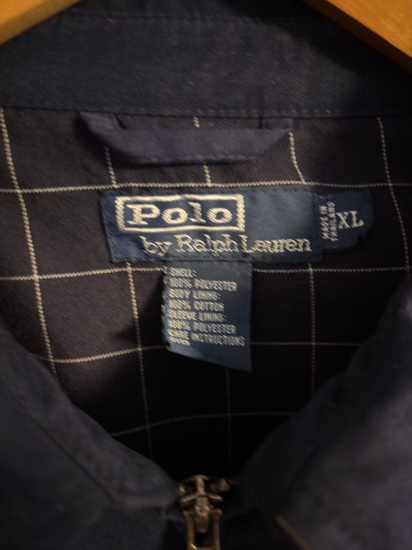 PoloRalph Lauren スイングトップ ネイビー ジャケットXL