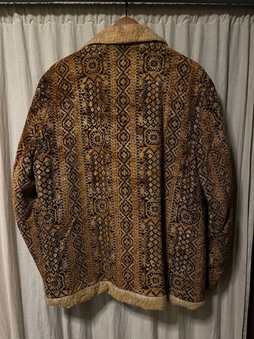 【希少】LAKELAND ゴブラン ランチコート ボアジャケット