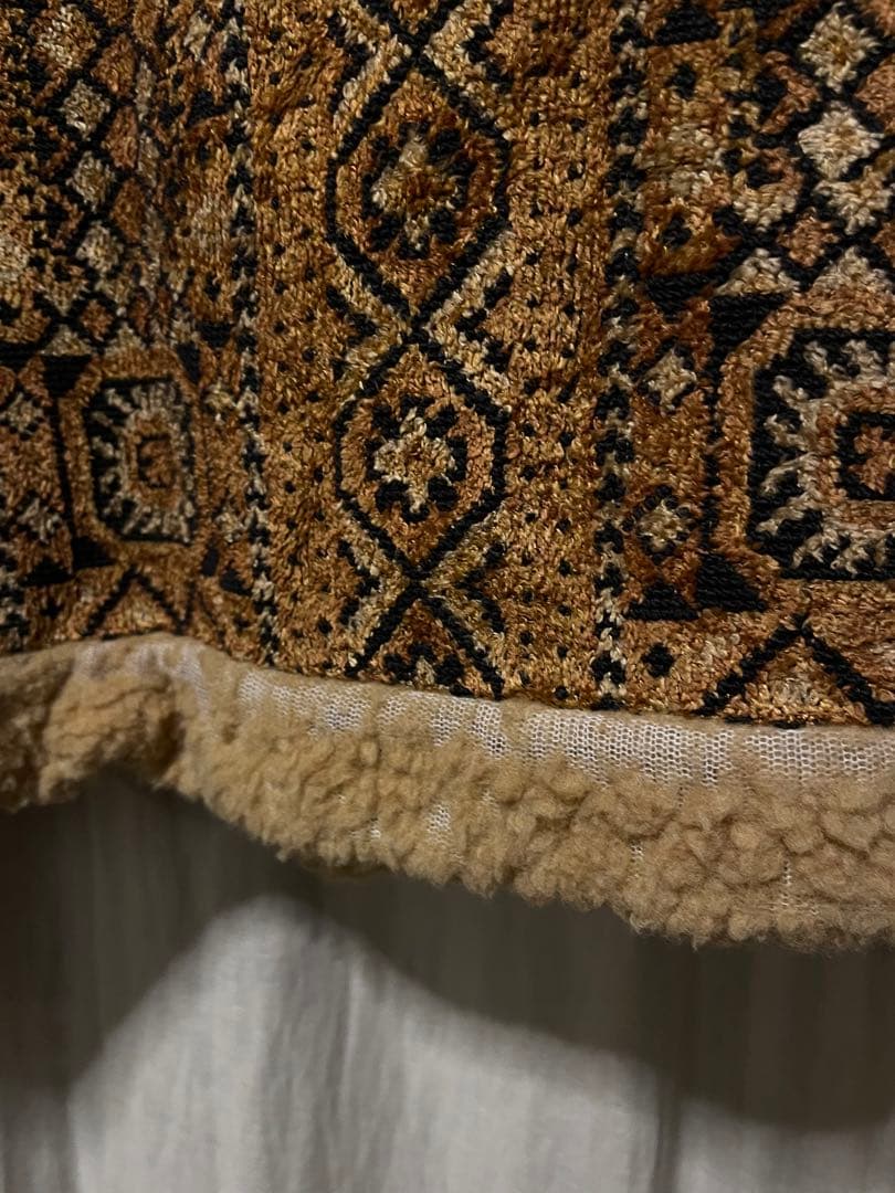 【希少】LAKELAND ゴブラン ランチコート ボアジャケット