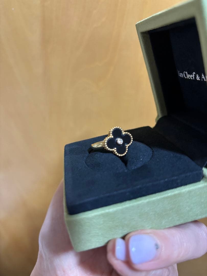 VanCleef＆Arpels ヴィンテージ アルハンブラ リング 55