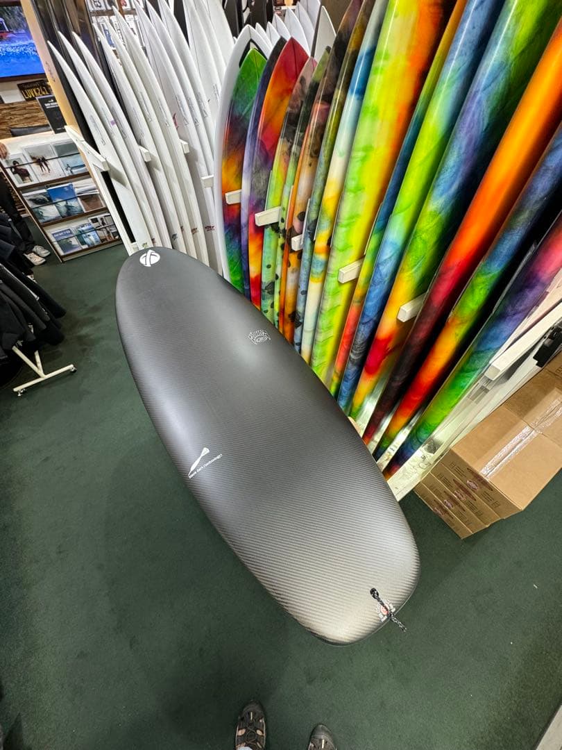 all カーボン　ロスト パーティプラッター ブラックダート 5’8” 美品