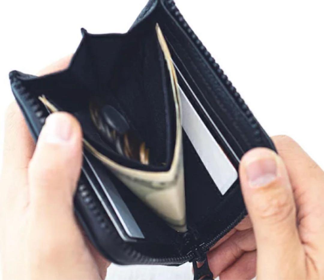 【未使用】ブロスキーアンドサプライ　スマートL字ウォレット　FIT　防水レザー