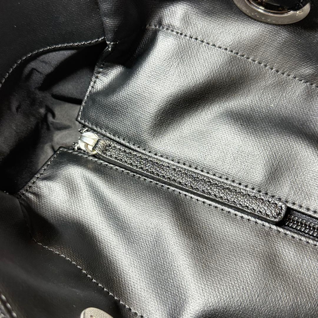 【正規品】CHANEL VINTAGE シャネル パリビアリッツ トート GM黒