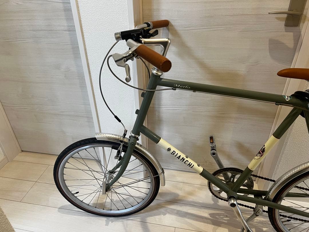 【値下げ！】【美品！】Bianchi Marta 小径自転車 グリーン