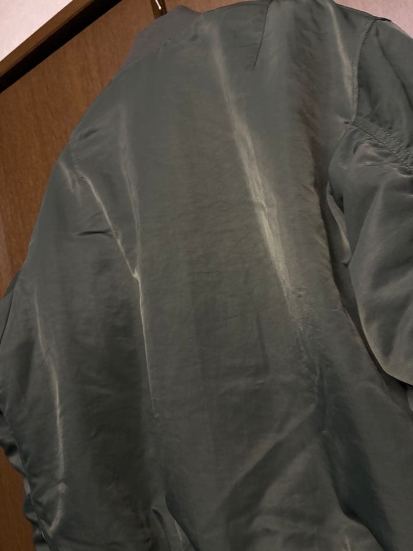 B:MING by BEAMS 撥水 MA-1 オリーブ　カーキ　ビームス　M