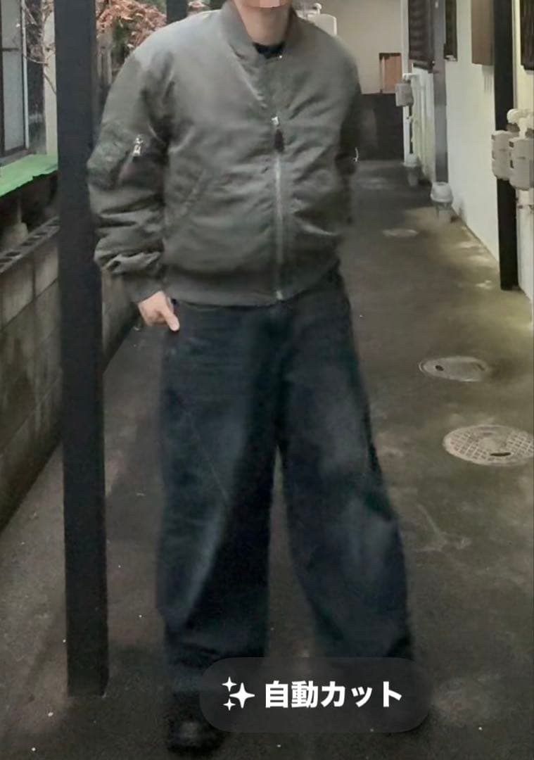 B:MING by BEAMS 撥水 MA-1 オリーブ　カーキ　ビームス　M