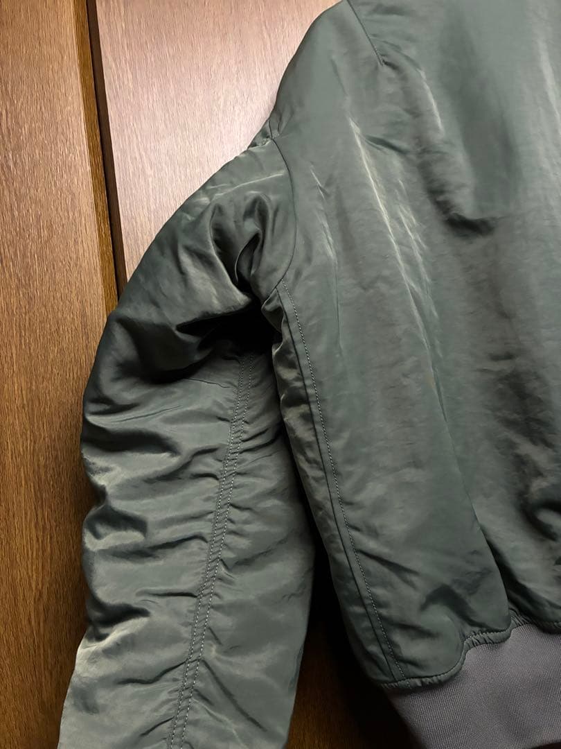 B:MING by BEAMS 撥水 MA-1 オリーブ　カーキ　ビームス　M