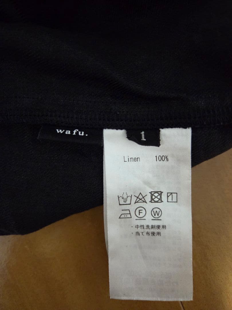 wafu プレミアムリネン　 ずっと定番にしたくなるトップス