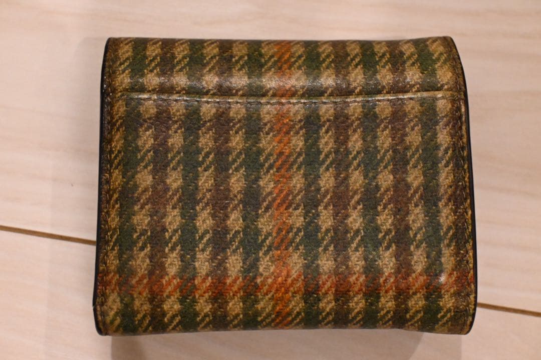 【プレミア】　マルジェラ　男女兼用　チェック柄レザーケース