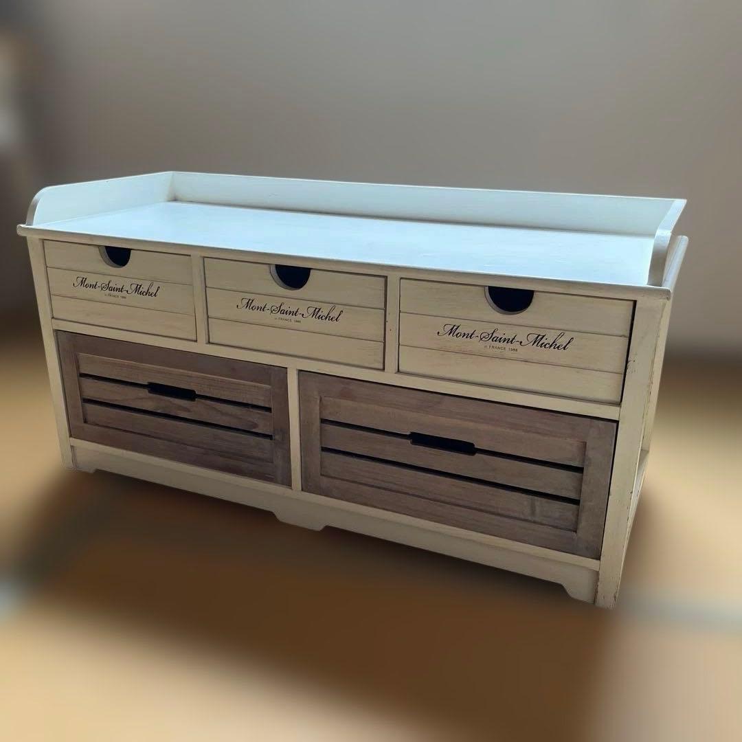 ナチュラルチェスト　アンティーク風