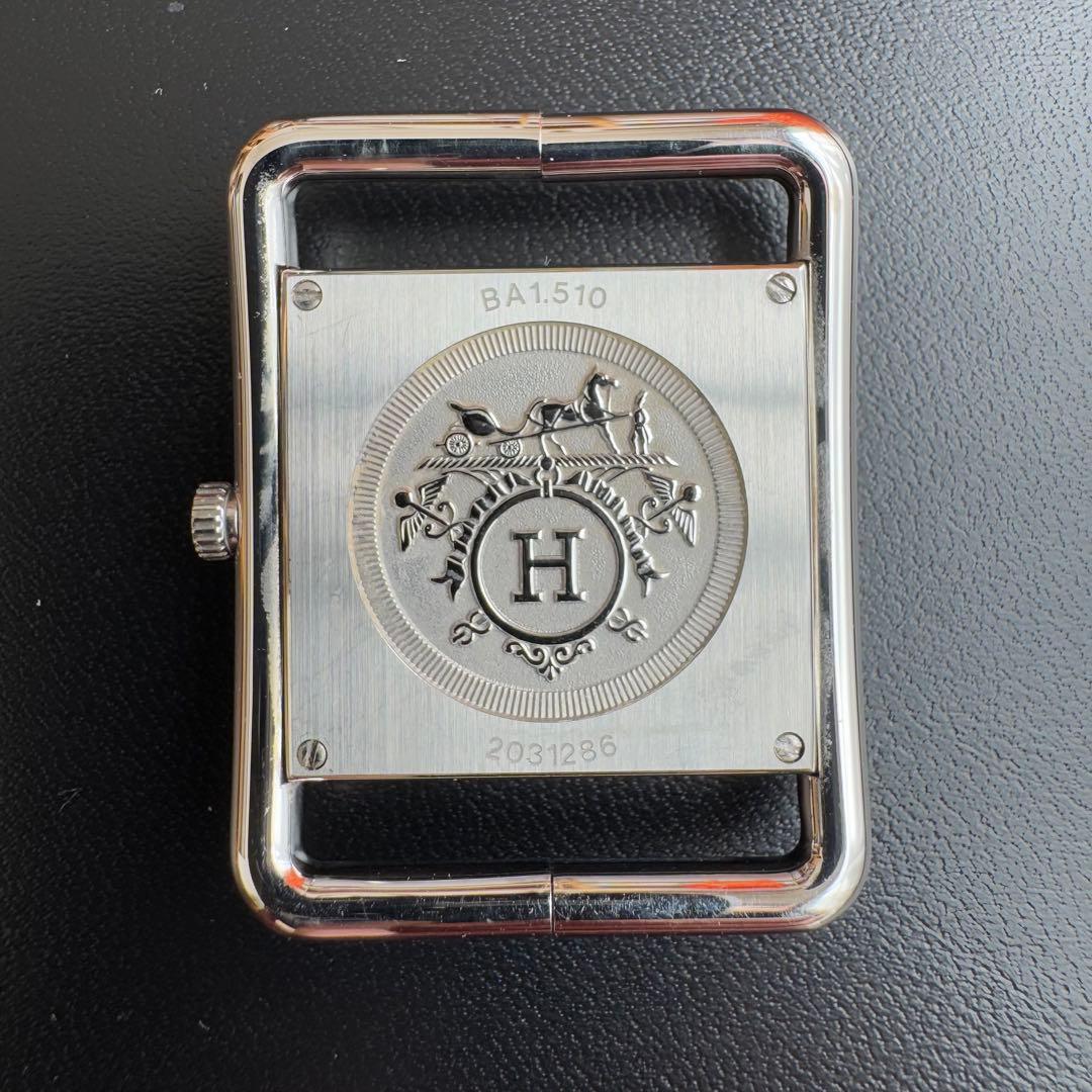 エルメス HERMES バレニア デイト 腕時計 美品 (生産終了モデル)