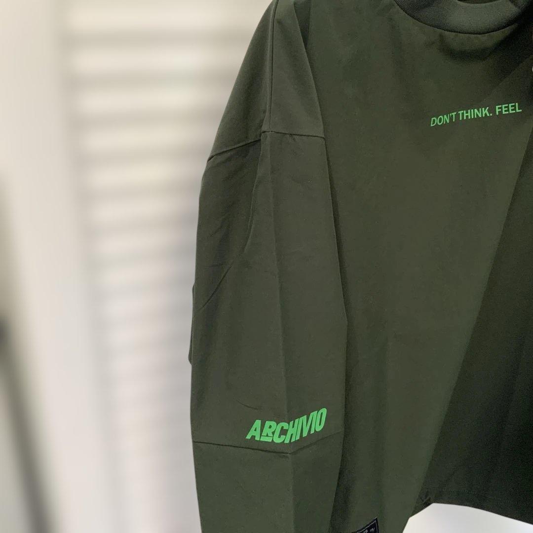 ARCHIVIO ダークグリーン プルオーバー　48