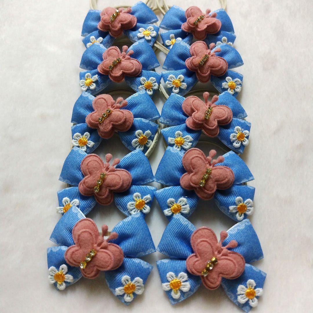 トリミングチョーカー　春・蝶々♡ 127