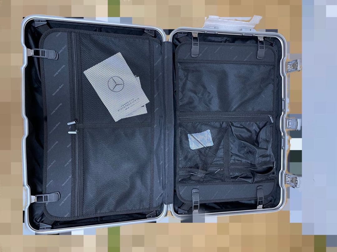 ベンツ　Mercedes Benz アルミニウム キャリーケース 65L