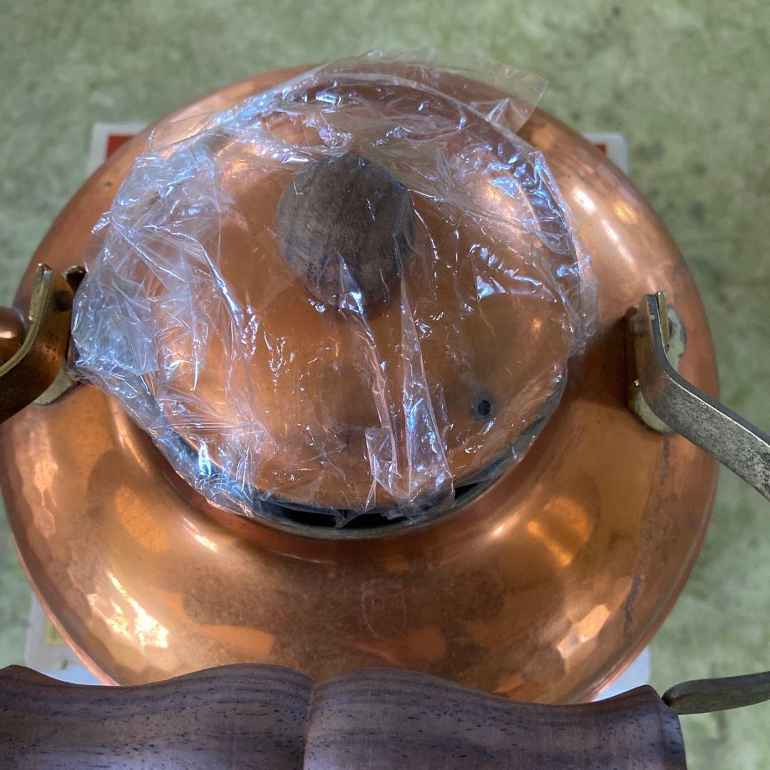 ケトル　玉川工芸　未使用　昭和レトロ　やかん銅製　コッパーCOPPER100