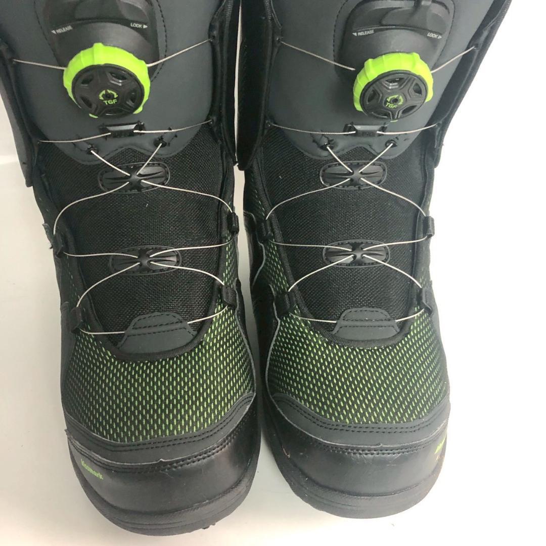 kissmark キスマーク TRINTY Mスノーボードブーツ ライムグリーン