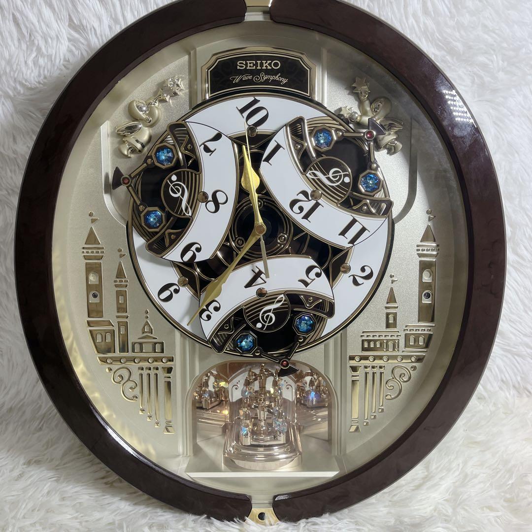 yamamotoSEIKO RE579B からくり時計 壁掛け時計