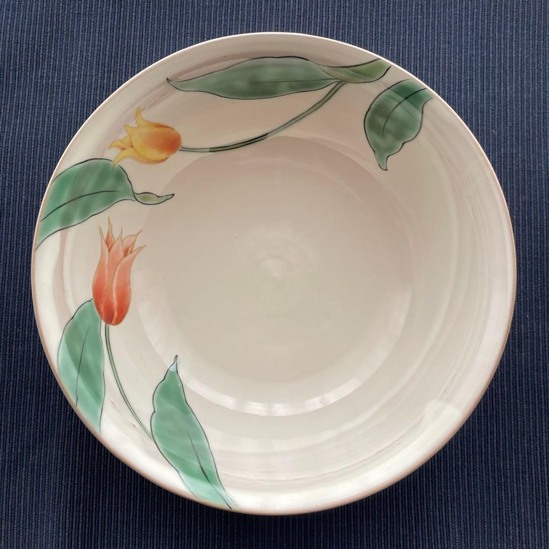 【新品未使用】京都　清水焼き　陶あん　大鉢　箱付き