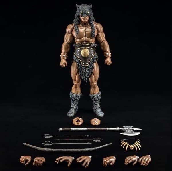 限定‼️ファイア＆アイス ダークウルフ 1/12スケール アクションフィギュア