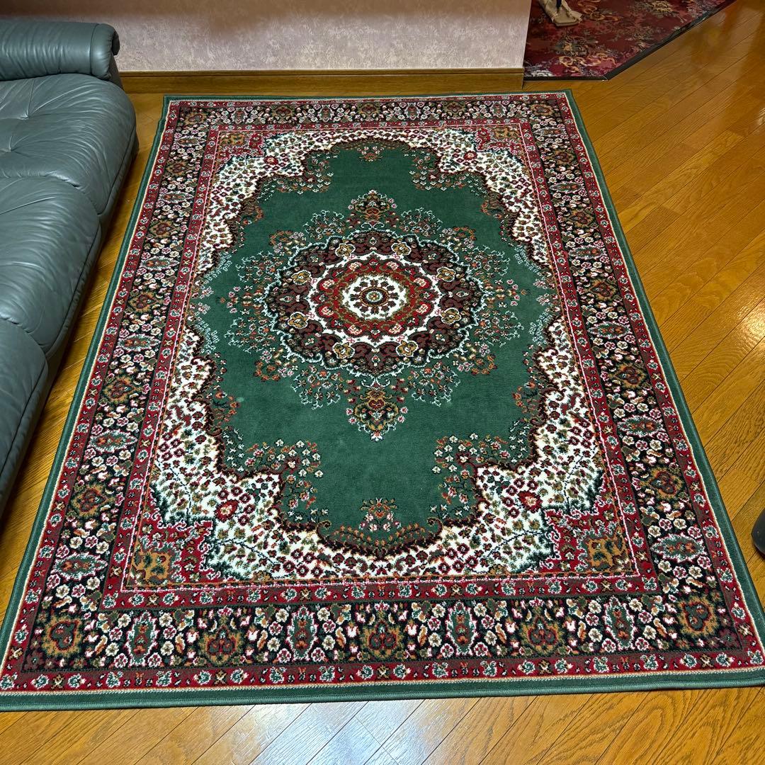 【美品】絨毯 シーラズ ベルギー製 160cm 230cm ラグ カーペット