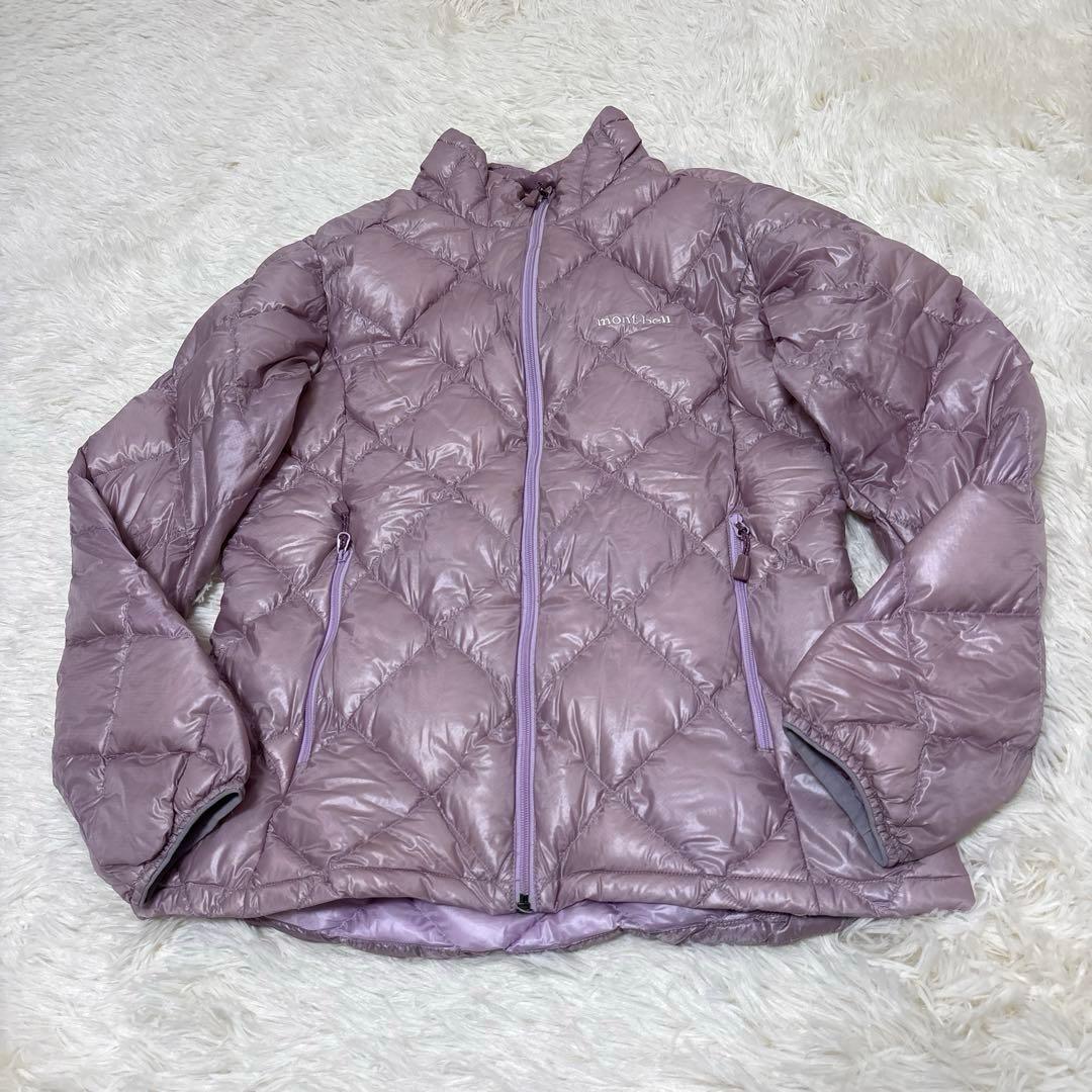 ▪️mont-bell モンベル　スペリオダウンジャケット　ライトピンク系