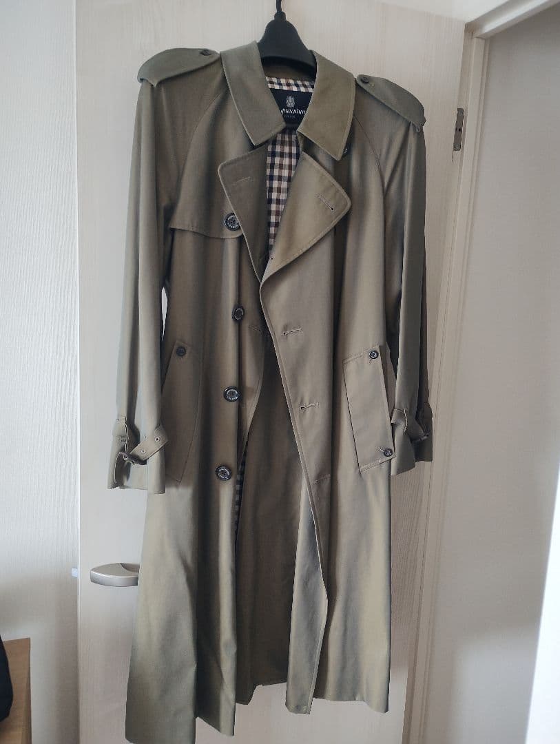 aquascutum トレンチコート