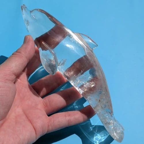 ✧ブラジル産 クリアクォーツ イルカ ドルフィン✧
