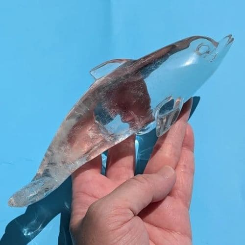✧ブラジル産 クリアクォーツ イルカ ドルフィン✧