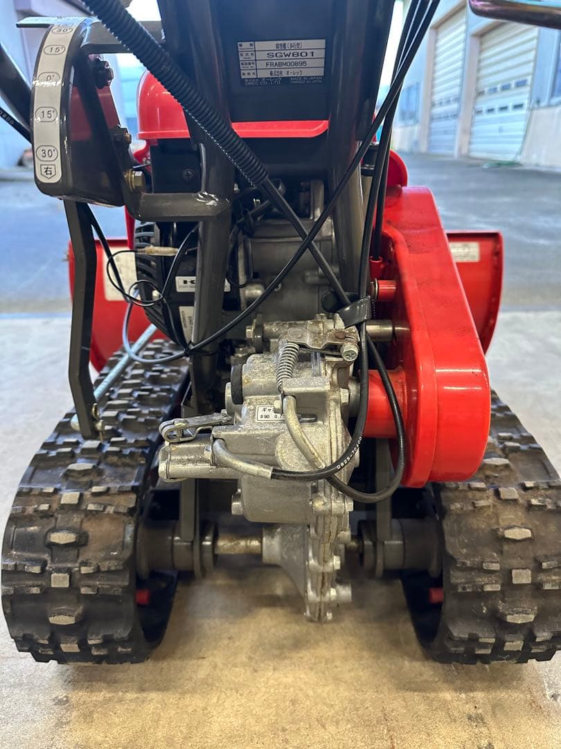 ⭐️大特価セール⭐️OREC スノー除雪機SGV801 赤　整備済み‼️最終値下げ‼️