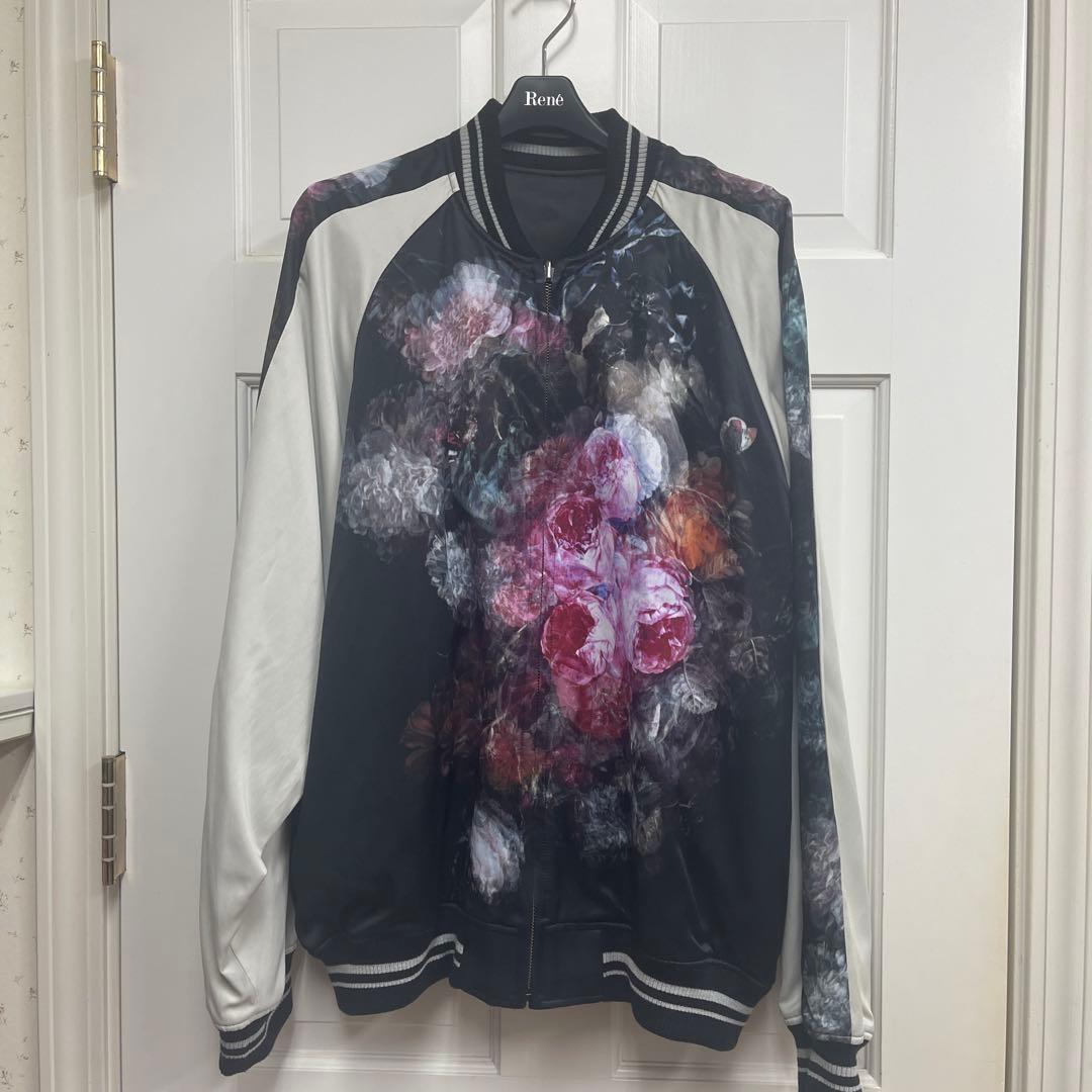 超美品　LAD MUSICIAN フラワーリバーシブル スカジャン 花柄