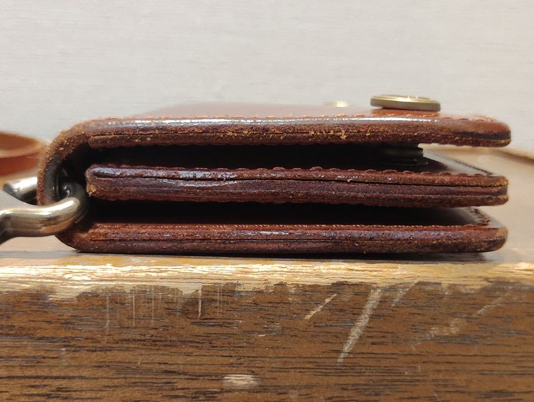 ROTAR トラッカーウォレット ウォレットロープ付き ブラウン