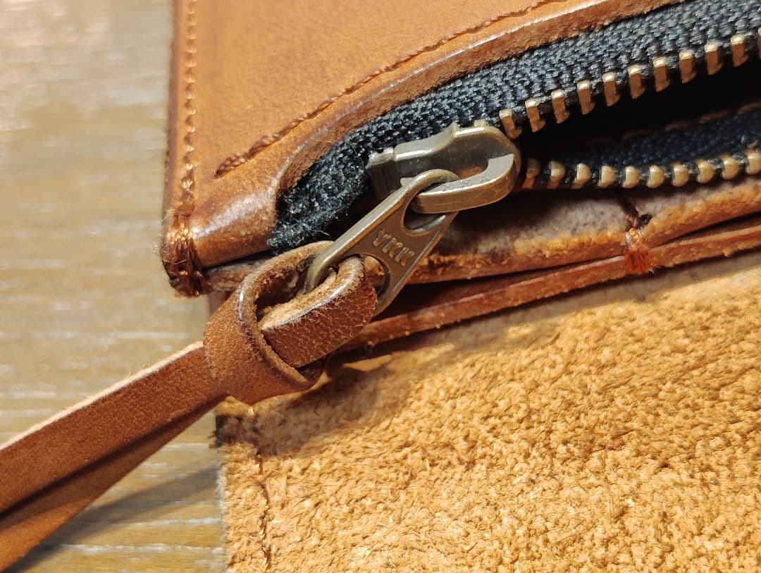 ROTAR トラッカーウォレット ウォレットロープ付き ブラウン