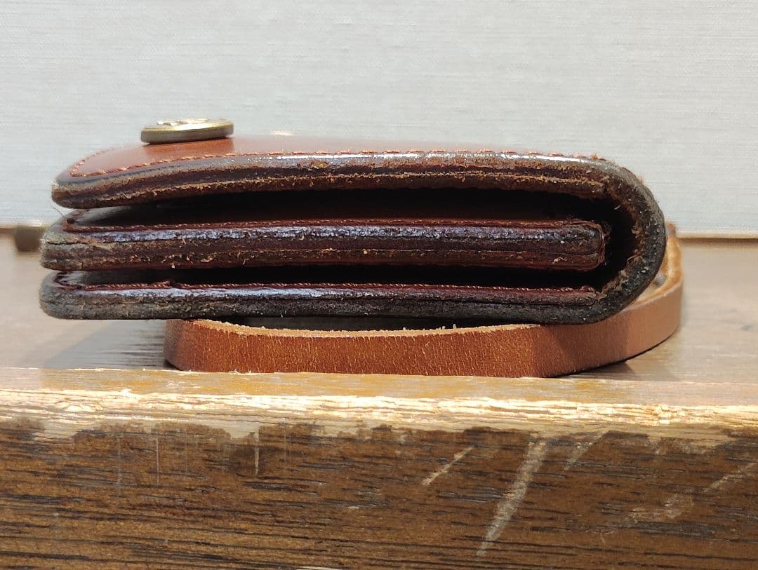 ROTAR トラッカーウォレット ウォレットロープ付き ブラウン