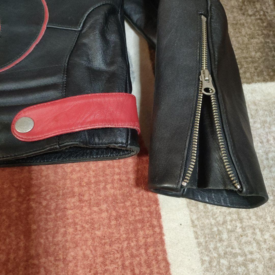 レア　良品　カリフォルニア レザージャケット US66　フルデコ　本革