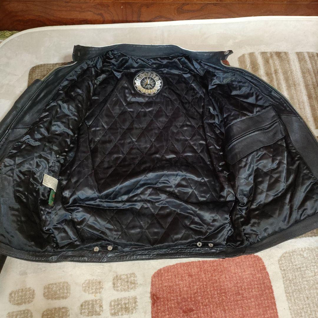 レア　良品　カリフォルニア レザージャケット US66　フルデコ　本革