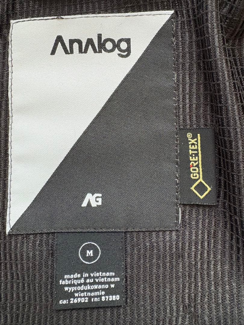 【上下セット・M】バートン Ag GORE-TEXジャケット & 高機能パンツ