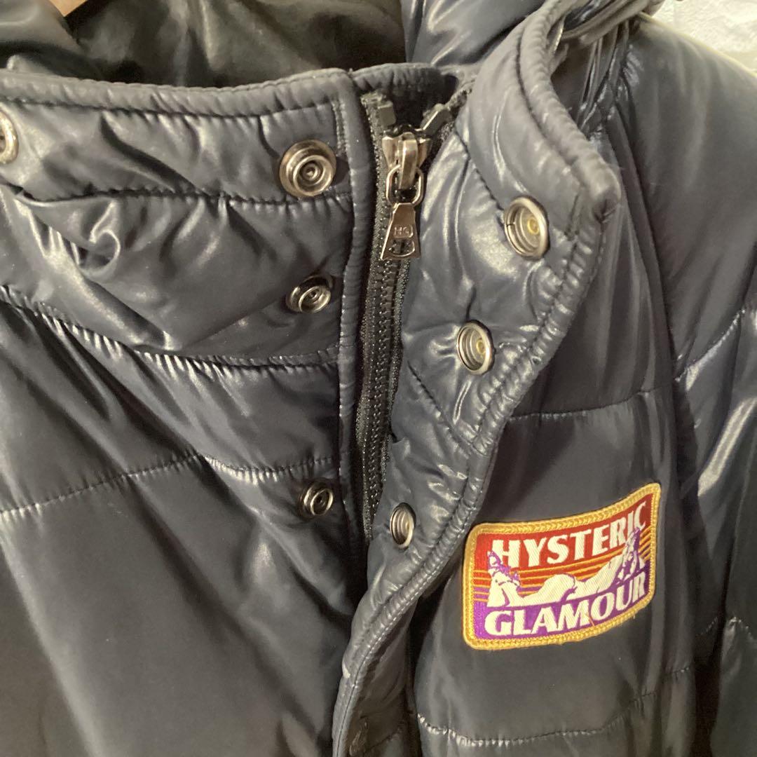 hysteric glamour ヒステリックグラマー　ワッペン中綿ジャケット
