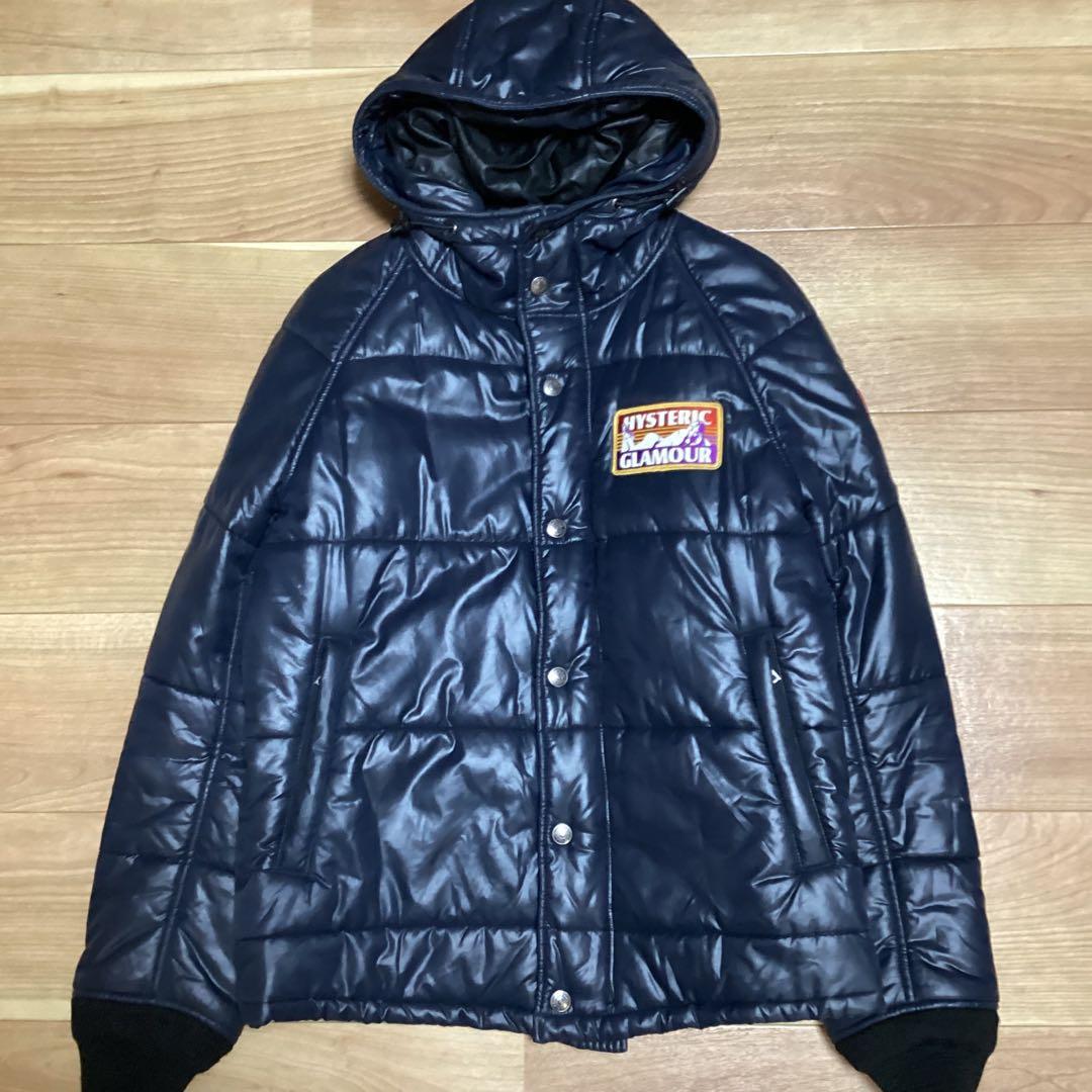 hysteric glamour ヒステリックグラマー　ワッペン中綿ジャケット