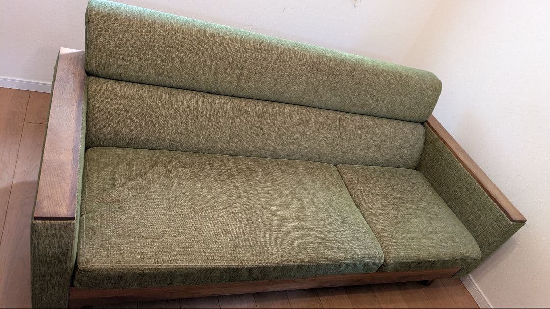 ファブリックソファ　オットマン（別売り）