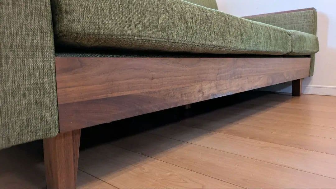 ファブリックソファ　オットマン（別売り）