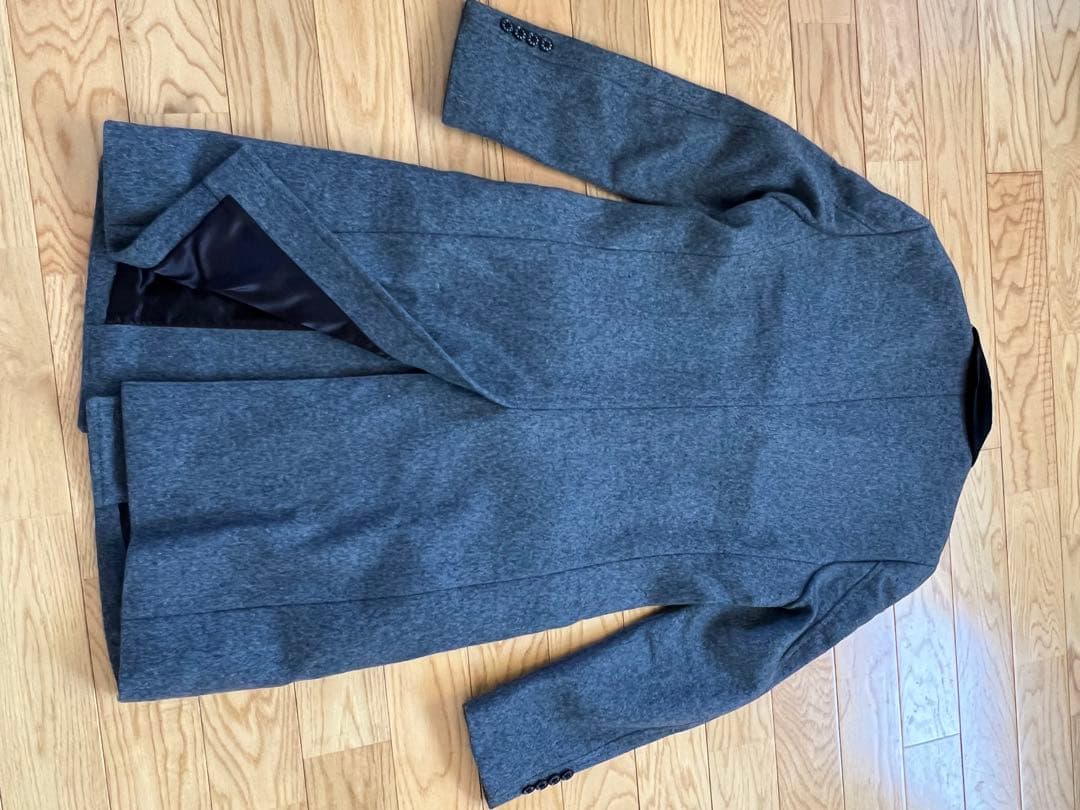 美品！【LOVELESS】ラブレスMENS グレーチェスターコート メンズコート