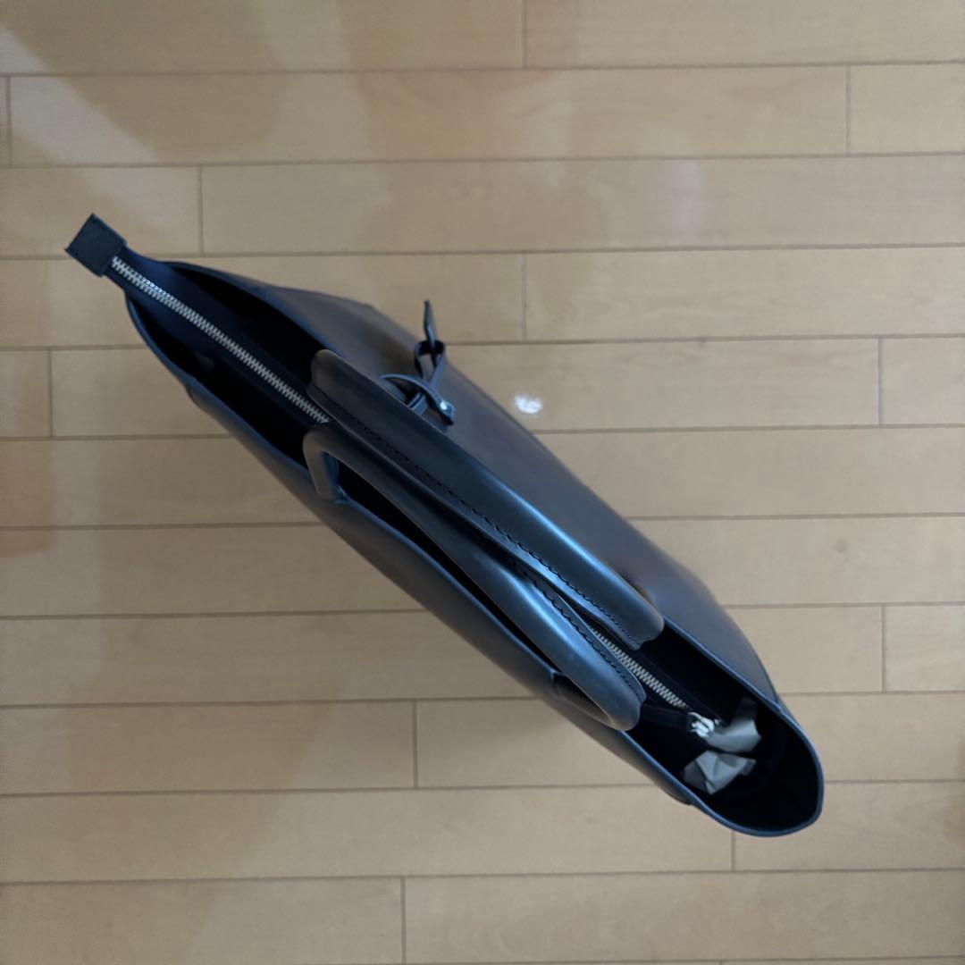 MURA ダークネイビー　本革トートバッグ