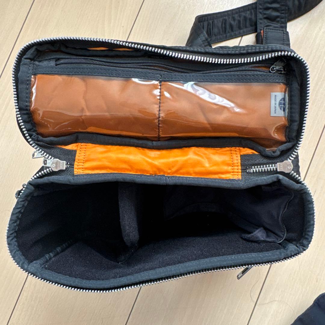 PORTER ブラック ボディバッグ