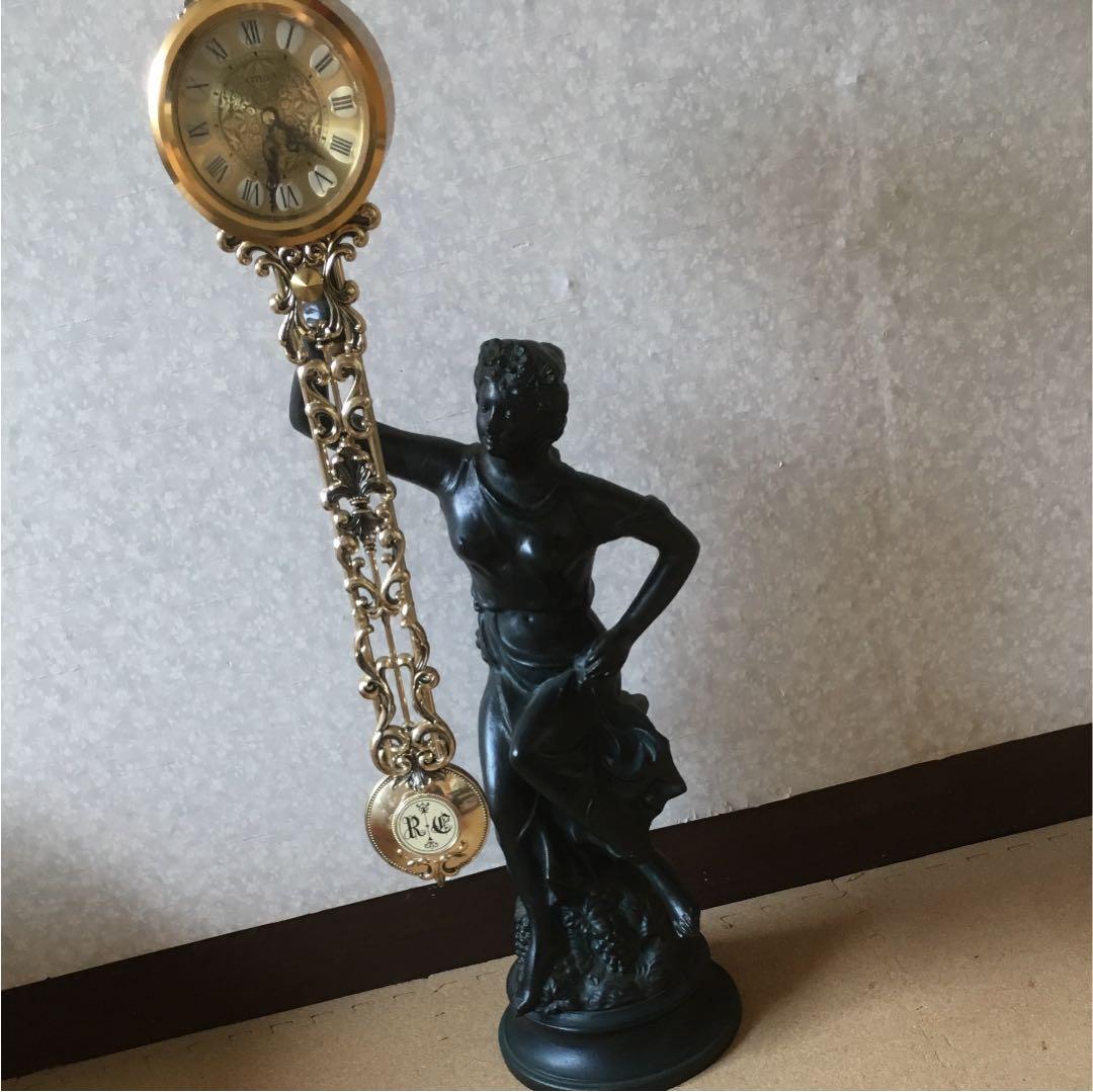 CITIZEN 置き時計 豊麗の女神