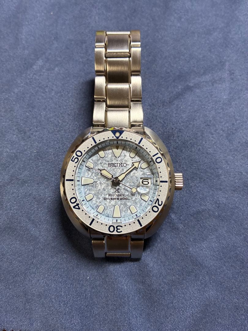 SEIKO プロスペックスSBDY109 ミニタートル　アイスブルー文字盤