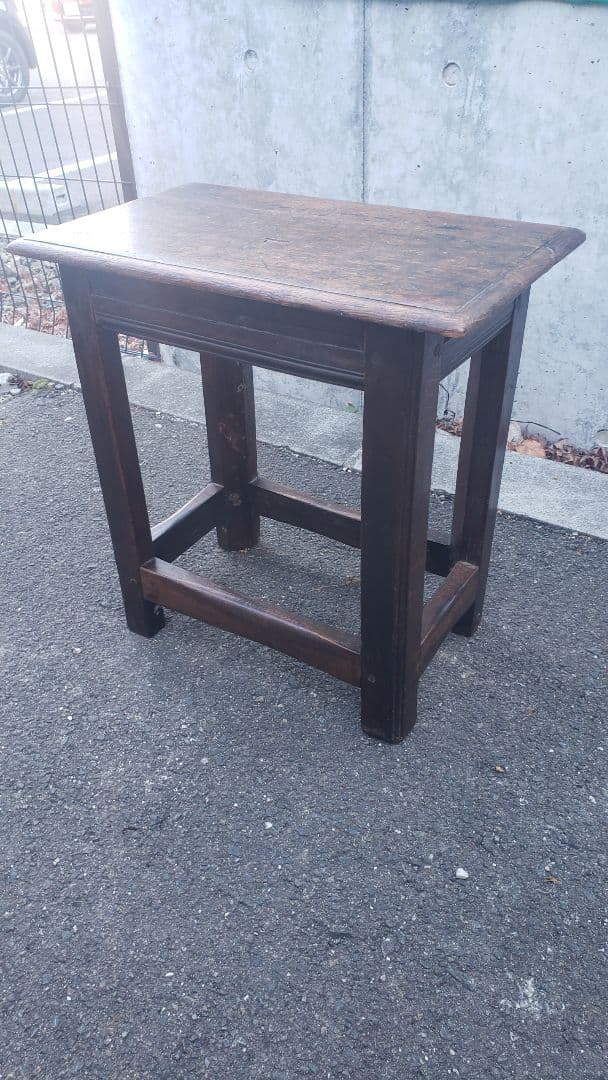 英国　イギリス　アンティーク　スツール　椅子