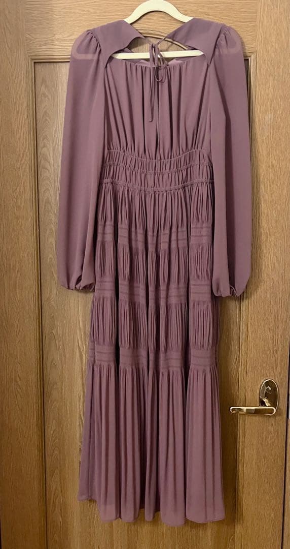最終値下げ Majolica Pleated Chiffon Long