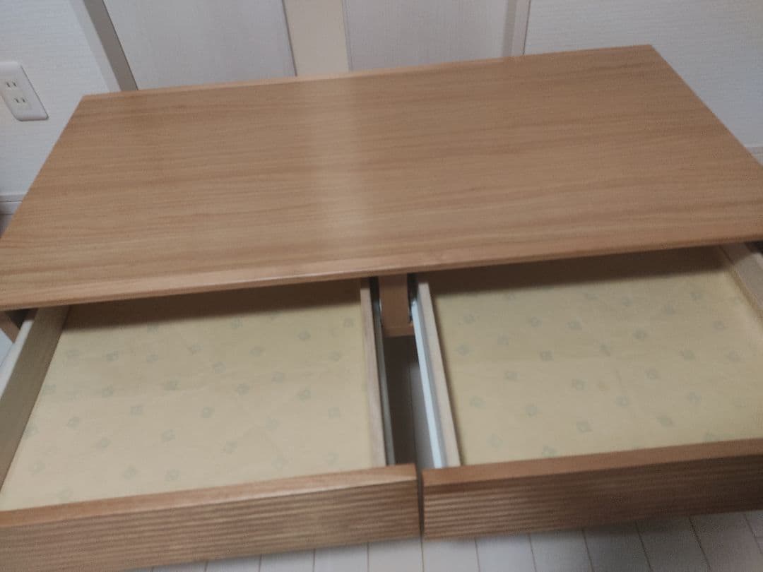 ローテーブル　ISSEIKI　一生紀　幅100 引出し付